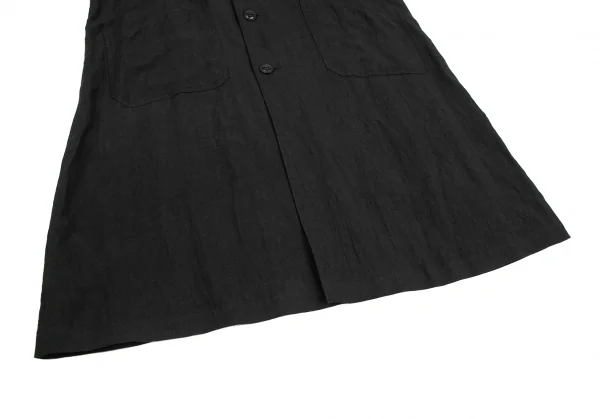 Y's Linen Pocket Design Long Jacket K-124677_009