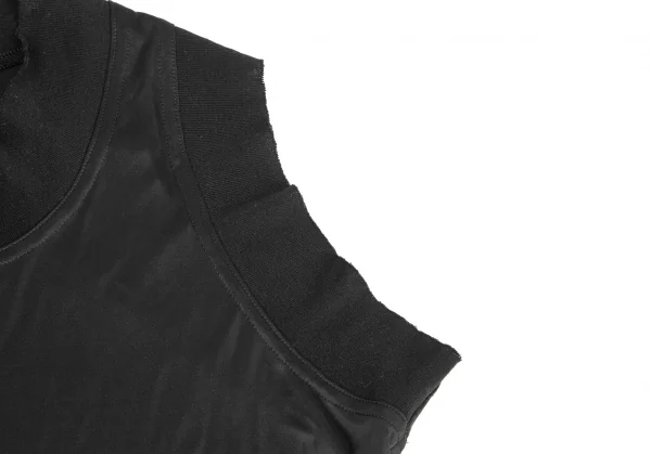 Yohji Yamamoto FEMME Rib Switching Poly Dress K-124680_006
