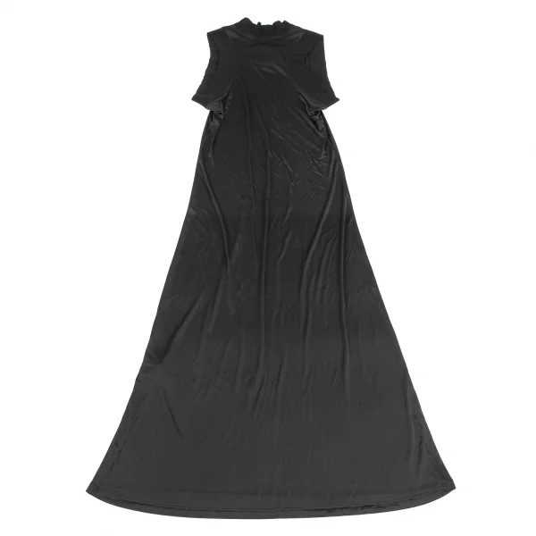 Yohji Yamamoto FEMME Rib Switching Poly Dress K-124680_009