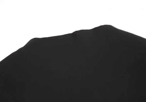 Yohji Yamamoto FEMME Silk Back Open Blouse  K-124681_004
