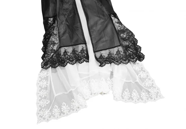 COMME des GARCONS Layered Lace Wrap Dress K-124686_006