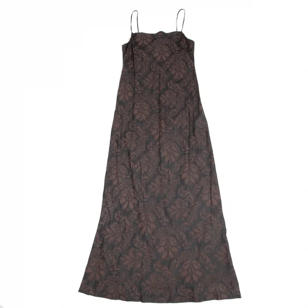 DRIES VAN NOTEN Botanical Printed Silk Cami Dress K-124689_002