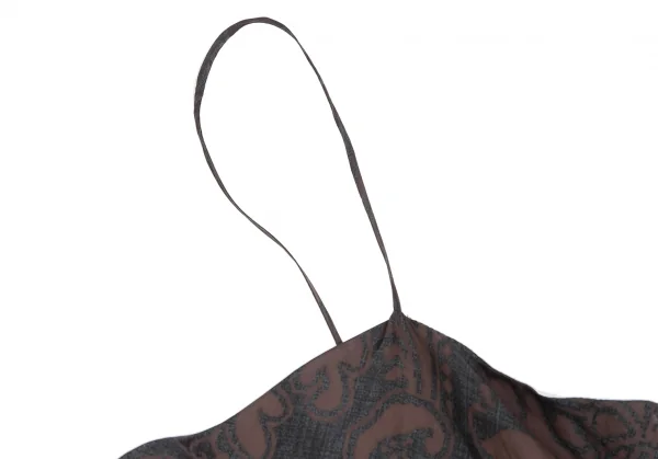 DRIES VAN NOTEN Botanical Printed Silk Cami Dress K-124689_005