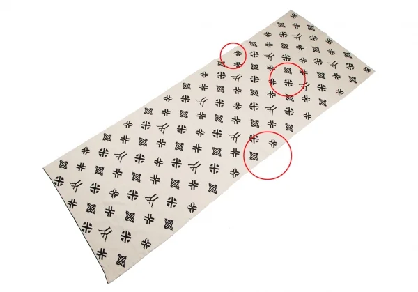 Yohji Yamamoto FEMME YY Monogram Jacquard Knit Stole K-124690_004