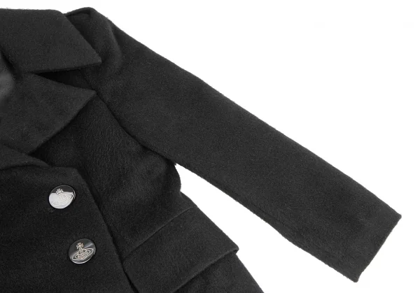 Vivienne Westwood Red Label Angora Blend Wool Tuck Coat K-124694_006