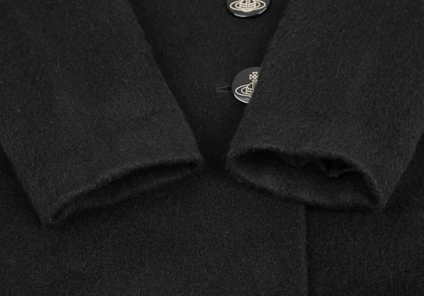 Vivienne Westwood Red Label Angora Blend Wool Tuck Coat K-124694_007