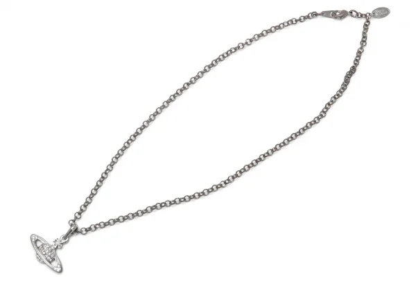Vivienne Westwood Rhinestone Orb Necklace K-124701_003