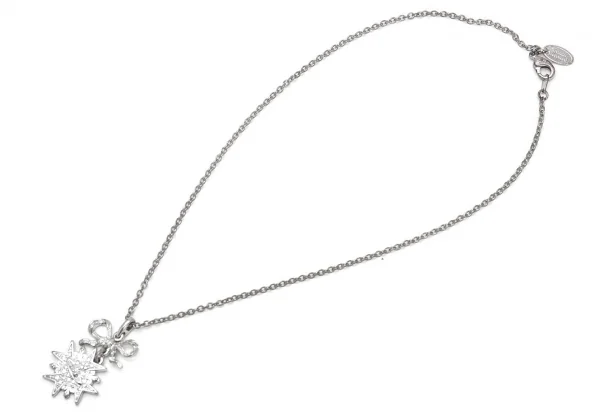 Vivienne Westwood Rhinestone Emblem Orb Necklace K-124702_003