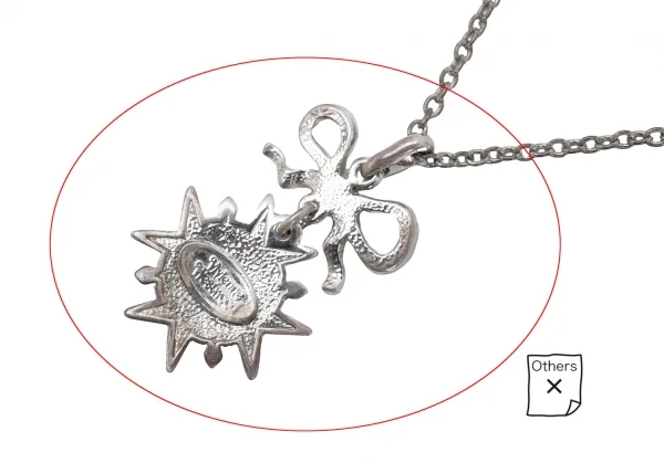 Vivienne Westwood Rhinestone Emblem Orb Necklace K-124702_006