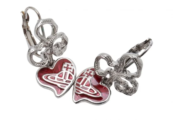 Vivienne Westwood Heart Orb Earrings K-124704_003
