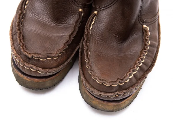 zucca Rubber Sole Leather Boots K-124707_004