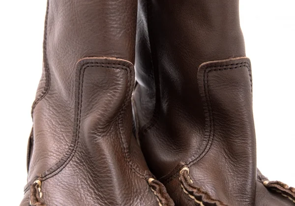 zucca Rubber Sole Leather Boots K-124707_005