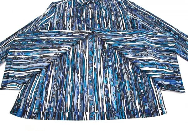 ISSEY MIYAKE MEN Printed Long Sleeve Shirt K-124710_010