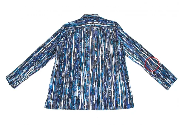 ISSEY MIYAKE MEN Printed Long Sleeve Shirt K-124710_011