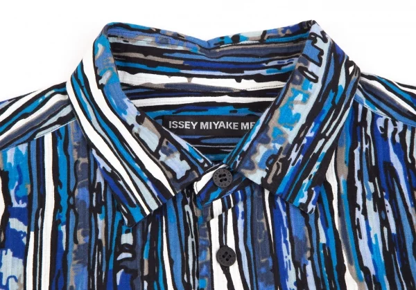 ISSEY MIYAKE MEN Printed Long Sleeve Shirt K-124710_003