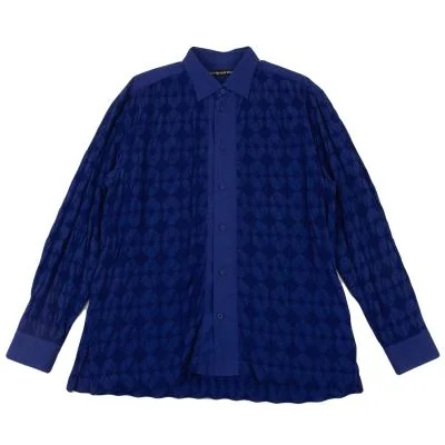 ISSEY MIYAKE MEN Diamond Waffle Jacquard Shirt