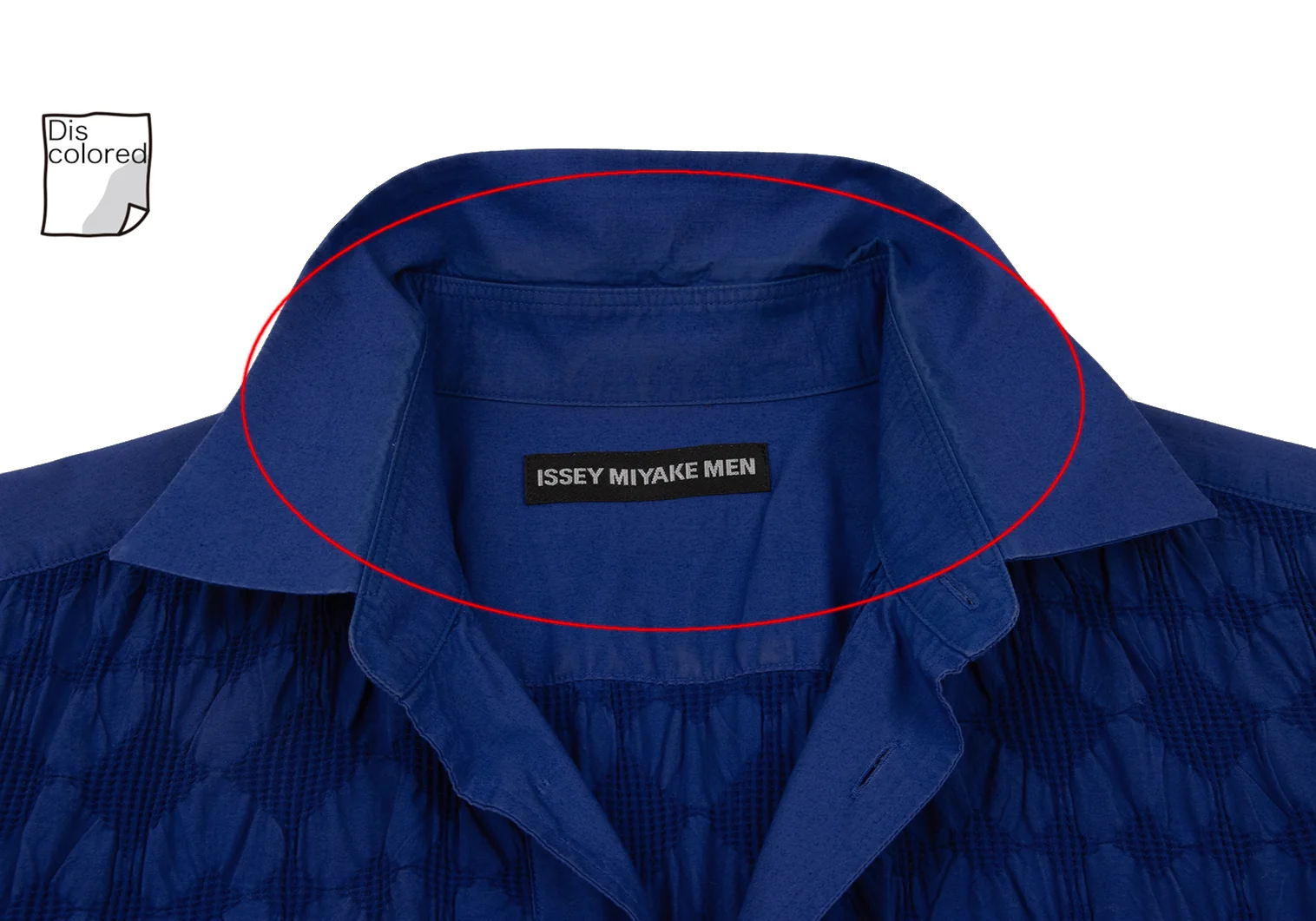 イッセイミヤケ メンISSEY MIYAKE MEN ダイヤワッフルジャガード