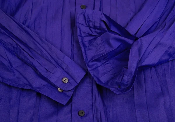 ISSEY MIYAKE MEN Wrinkle Pleats Long Sleeve Shirt K-124723_007