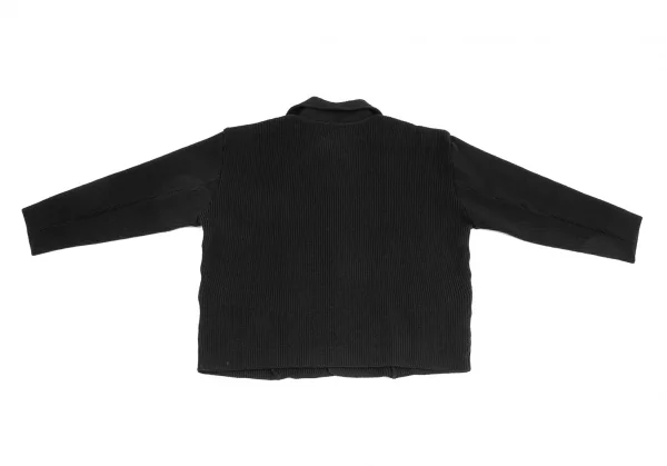 SSEY MIYAKE MEN Rib Knit Switching Design Jacket K-124731_012