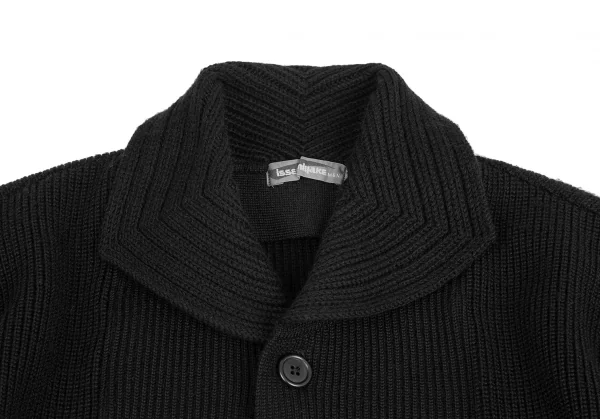SSEY MIYAKE MEN Rib Knit Switching Design Jacket K-124731_003