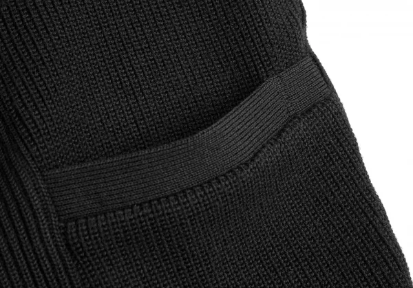 SSEY MIYAKE MEN Rib Knit Switching Design Jacket K-124731_009