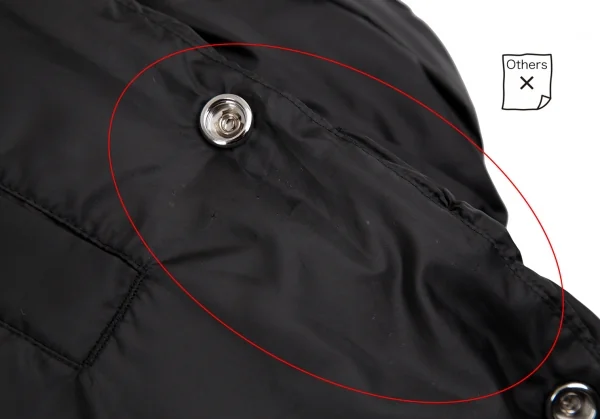 noir kei ninomiya Frill Gather Down Jacket K-124734_014
