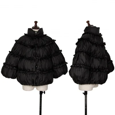 noir kei ninomiya Frill Gather Down Jacket