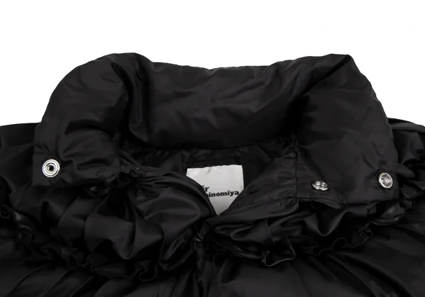 noir kei ninomiya Frill Gather Down Jacket K-124734_004