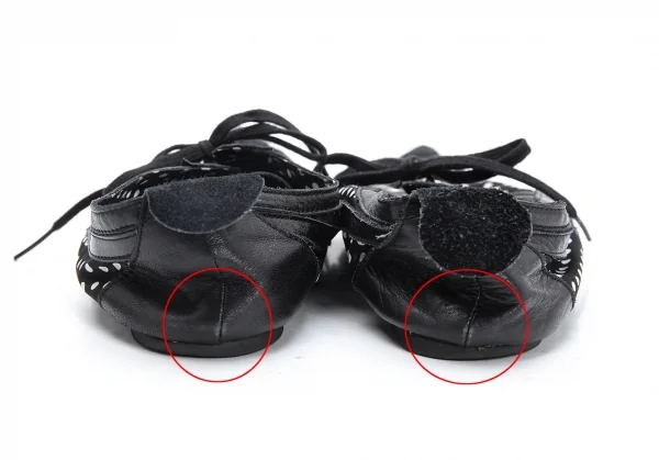 JUNYA WATANABE COMME des GARCONS Leather Switching Dot Shoes K-124739_011