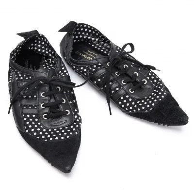 JUNYA WATANABE COMME des GARCONS Leather Switching Dot Shoes