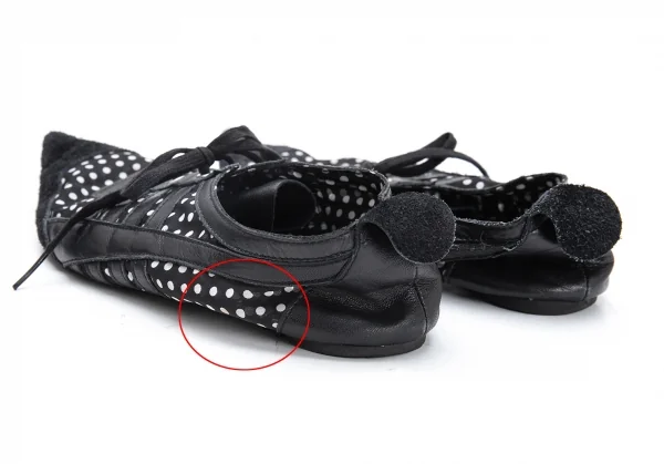 JUNYA WATANABE COMME des GARCONS Leather Switching Dot Shoes K-124739_008