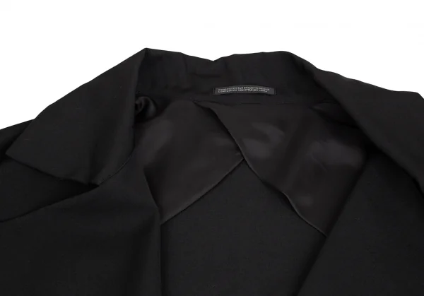 Yohji Yamamoto POUR HOMME Wool Gaba Drape Coat K-124740_004
