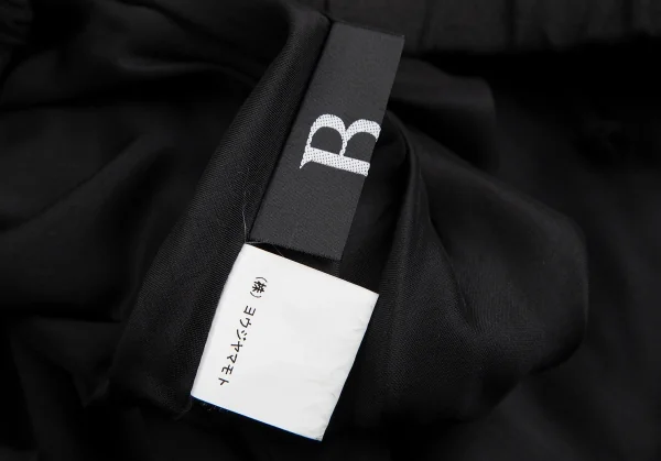 B Yohji Yamamoto Wrap Skirt Switching Pants K-124741_014