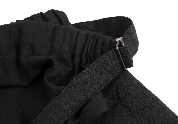 B Yohji Yamamoto Wrap Skirt Switching Pants K-124741_004
