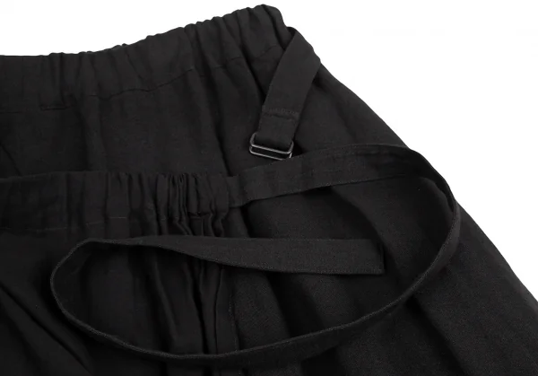 B Yohji Yamamoto Wrap Skirt Switching Pants K-124741_005