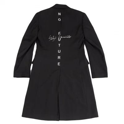 Yohji Yamamoto NO FUTURE Wool Gabardine Jacket