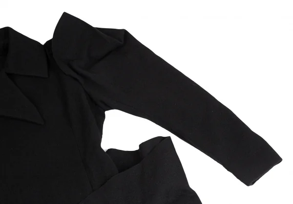 Yohji Yamamoto FEMME Tuck Wool Coat K-124743_005