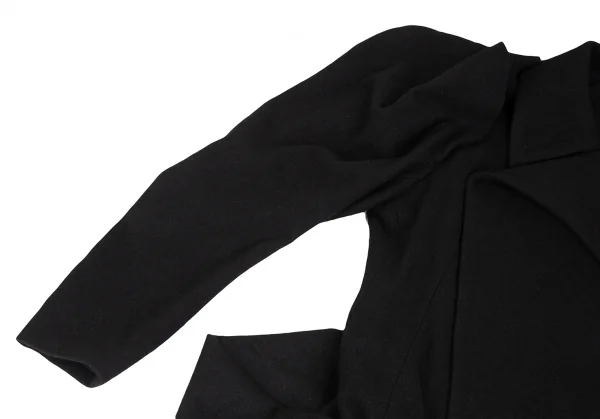 Yohji Yamamoto FEMME Tuck Wool Coat K-124743_006