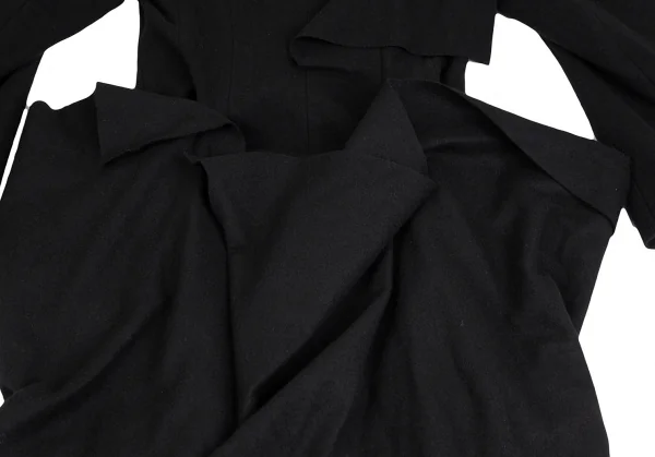 Yohji Yamamoto FEMME Tuck Wool Coat K-124743_015