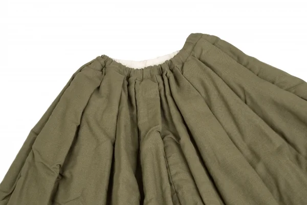 COMME des GARCONS Cotton Poly Padding Pleated Skirt K-124751_003
