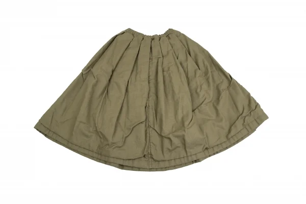 COMME des GARCONS Cotton Poly Padding Pleated Skirt K-124751_008
