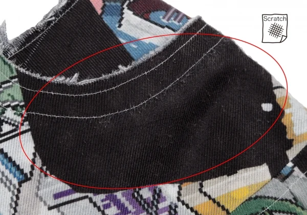 COMME des GARCONS eboy Alisa Yoffe Printed Switching Skirt K-124753_011