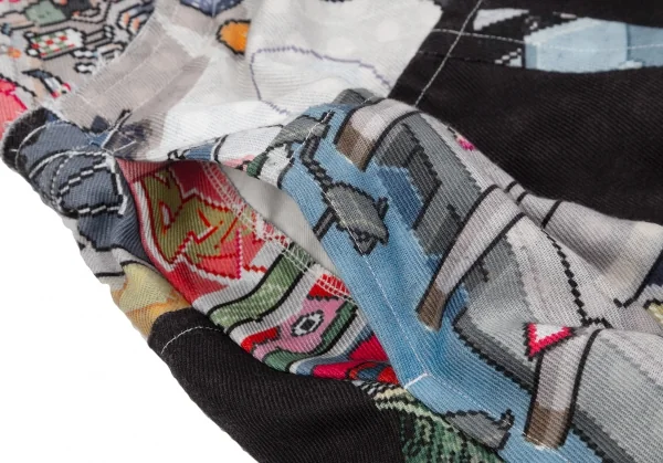 COMME des GARCONS eboy Alisa Yoffe Printed Switching Skirt K-124753_012