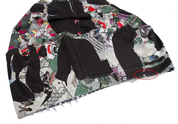 COMME des GARCONS eboy Alisa Yoffe Printed Switching Skirt K-124753_014
