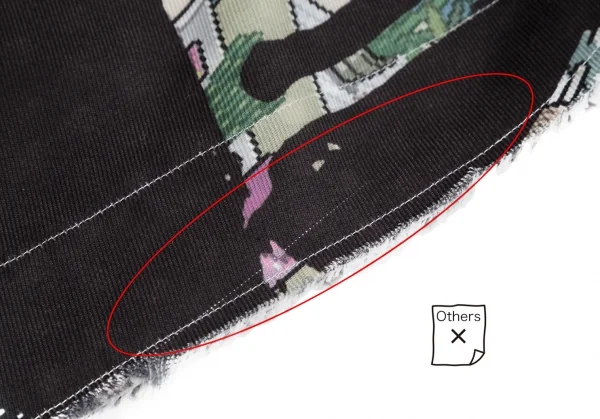 COMME des GARCONS eboy Alisa Yoffe Printed Switching Skirt K-124753_015