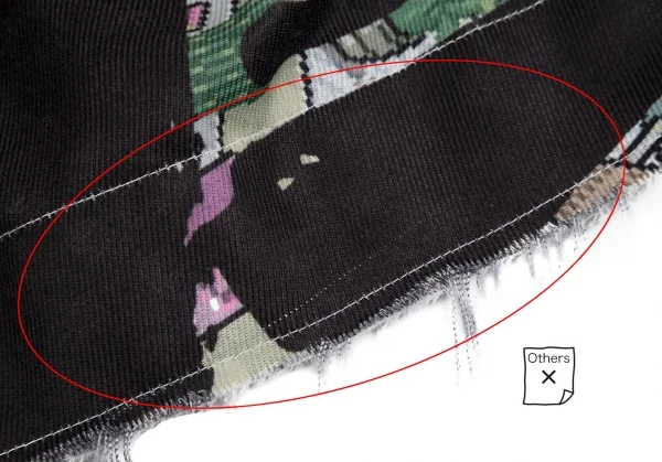 COMME des GARCONS eboy Alisa Yoffe Printed Switching Skirt K-124753_006