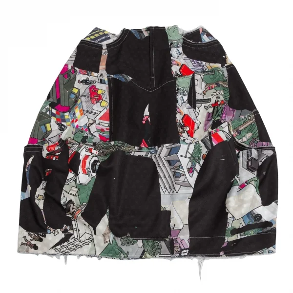 COMME des GARCONS eboy Alisa Yoffe Printed Switching Skirt K-124753_008