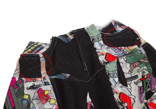 COMME des GARCONS eboy Alisa Yoffe Printed Switching Skirt K-124753_009