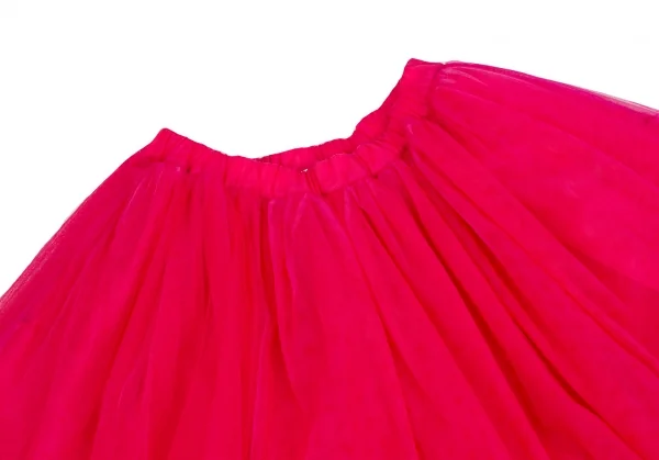 COMME des GARCONS Sequins Frill Bubble Mesh Skirt K-124754_003