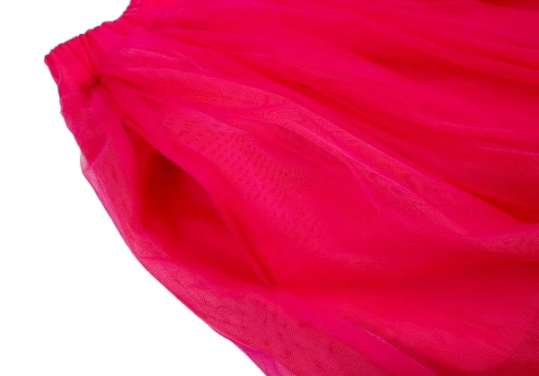 COMME des GARCONS Sequins Frill Bubble Mesh Skirt K-124754_004